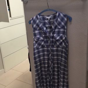 Soft joie tank dress with draw strong waist  xs